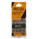 SET DE PUNTAS ESTRELLA 1/4" 10PZS 50MM UNID BRICKELL
