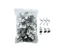 ABRAZADERA EMT 1/2" DOS PATAS 50 PZAS UNID DIESEL TOOLS