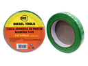 CINTA ADHESIVA DE PINTOR 18MMX42MTS VERDE UNID DIESEL TOOLS