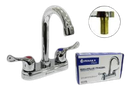 LLAVE PARA LAVAMANO DOBLE 1/2" P/IDENTIFICADOR UNID GRIMAX