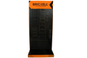 EXHIBIDOR BRICKELL NARANJA (2,20x1x0.45 METROS)