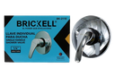 LLAVE DUCHA MONOMANDO GIRO 1/4  AC INOX UNID BRICKELL