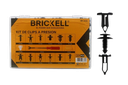 SET DE CLIPS A PRESION PARA CARRO 229 PZAS UNID BRICKELL