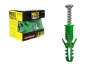 SET TORNILLO Y RAMPLUG 6MM CAJA 50PCS UNID MAXI TOOLS