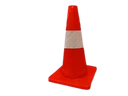 CONO DE SEGURIDAD DE PVC 45CM UNID S/M