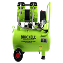 COMPRESOR DE AIRE 1280W (2HP) 24LITROS LIBRE DE ACEITE UNID BRICKELL