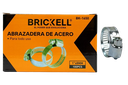 ABRAZADERA DE ACERO 1"X8MM 100PZA UNID BRICKELL