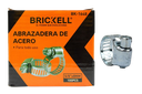 ABRAZADERA DE ACERO 5/8"x8MM 100PZA UNID BRICKELL