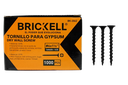 TORNILLO PARA GYPSUM 1 1/2PLG #6 (1000 PCS) UNID BRICKELL