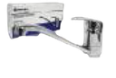 LLAVE PARA FREGADERO MONOMANDO METALICA UNID GRIMAX
