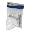 LLAVE PARA LAVAMANOS 1/2" PLASTICA BLANCA M/CRUZ UNID GRIMAX