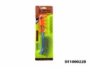 CEPILLO DE ALAMBRE METALICO CON MANGO ROJO UNID DIESEL TOOLS