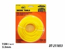 NYLON DESMALEZADOR 3.3MMX15MTS UNID DIESEL TOOLS