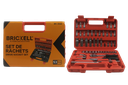 SET DE RACHET 1/4"  53 PZAS INTERCAMBIABLES UNID BRICKELL