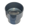 REDUCCIÓN L PVC AGUA FRITA 3/4" X 1/2" CXC GRIS UNID TUBRICA