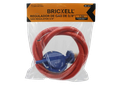 SET DE MANGUERA 1.50MTS 3/8" CON REGULADOR 18 A 43 KG UNID BRICKELL