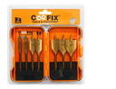 SET DE BROCAS PARA MADERA 7PCS UNID COOFIX