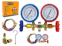 MANOMETRO PARA REFRIGERACION GAS UNID COOFIX