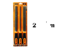 SET DE LIMA PARA MADERA 3PCS  8" 200MM UNID COOFIX