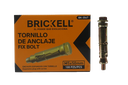 RAMPLUG DE EXPANSIÓN METALICO M5X50MM (100 PZAS) UNID BRICKELL