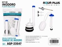 SET DE HERRAJE PARA INODORO UNID AQUA PLUS
