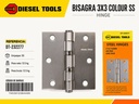 BISAGRA TIPO LIBRO 3"X3" SATINADO 2MM UNID DIESEL