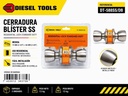 CERRADURA DE POMO CON CILINDRO SATINADA UNID DIESEL