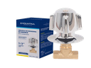 LLAVE DUCHA INDIVIDUAL 1/2" DE BRONCE CROMADA UNID AQUAFINA