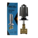 LLAVE DUCHA INDIVIDUAL 1/2" POMO METALICO UNID BRICKELL
