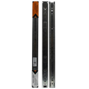 CORREDERA RIEL TELESCOPICA CON BALINERAS 40CM UNID BRICKELL