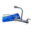 LLAVE DOBLE PARA FREGADERO PLAST/CROM UNID GRIMAX