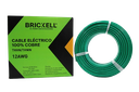 CABLE ELECTRICO THHN 12AWG 100% COBRE VERDE 100 METROS UNID BRICKELL