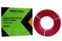 CABLE ELECTRICO THHN 8AWG 100% COBRE ROJO 100 METROS UNID BRICKELL