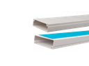 CANALETA DE PVC CON ADHESIVO 30x13x2000MM UNID TRIC