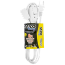 EXTENSION ELECT BLANCA 6FT 3 TOMA SPT16AWG UNID MAXI ENERGY