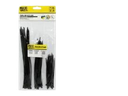 SET TIRRAP ZUNCHO NEGRO 20X100-20X150-20X200MM 100 PZAS UNID MAXI TOOLS