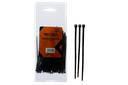 TIRRAP ZUNCHO NEGRO / BLANCO 2.5x100MM 100 PZAS UNID BRICKELL