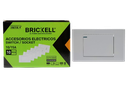 INTERRUPTOR APAGADOR SENCILLO BLANCO UNID BRICKELL