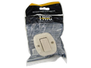 INTERRUPTOR DE SUPERFICIE TIPO TORTUGA SENCILLO BEIGE UNID TRIC