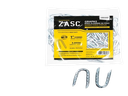 GRAPAS PARA ALAMBRES DE PUAS GALVANIZADAS 3.8MMX1" 0,5KG UNID ZASC
