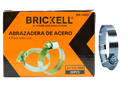ABRAZADERA DE ACERO AJUSTABLE 2 1/2" 20PZA UNID BRICKELL