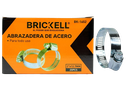ABRAZADERA DE ACERO AJUSTABLE 2" 20PZA UNID BRICKELL