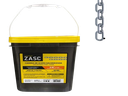 CADENA DE ACERO GALVANIZADA 3/8" x 25KG (CUBETA) UNID ZASC