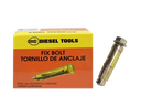 RAMPLUG METALICO DE ANCLAJE 1/2" 15PZAS UNID DIESEL TOOLS