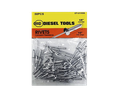 REMACHES DE ALUMINIO 1/8" X 1/2" 50 PZAS UNID DIESEL TOOLS