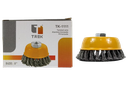 CEPILLO CIRC ALAMBRE TRENZADO ONDULADO 5" UNID TREK