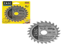 DISCO DE MADERA SIERRA CIRCULAR 4 1/2" 24 DIENTES UNID ZASC