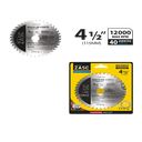 DISCO PARA CORTE DE MADERA 4 1/2"x7/8" 40 DIENTES UNID ZASC