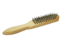 CEPILLO ALAMBRE 30CM CON MANGO MADERA UNID S/M