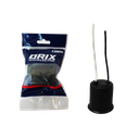 SOCATE DE GOMA CON PORCELANA 15AMPx120v UNID ORIX ELECTRIC